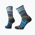Calze da trekking donna Smartwool Hike Light Cushion Icy Range Print Crew colorate SW001988150 4
