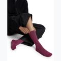 Calze da donna Icebreaker Merino Lifestyle Light Crew dark berry 4