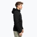Giacca softshell da uomo The North Face Diablo Softshell Cappuccio staccabile nero/nero 3