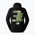 Felpa da trekking da uomo The North Face Outdoor Graphic Hoodie Nero chiaro 5