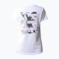 Maglietta trekking donna The North Face Outdoor Graphic bianco 5