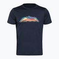 Icebreaker Tech Lite II 7 Mountain Tops Uomo Camicia da trekking midnight navy 6