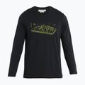 Maglia termica da uomo icebreaker Merino 150 Tech Lite II Tee Alps 3D black 5