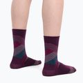 Calze da trekking Icebreaker da donna Lifestyle Fine Gauge Crew Dashes confezione 3