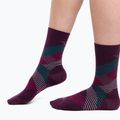 Calze da trekking Icebreaker da donna Lifestyle Fine Gauge Crew Dashes confezione 4