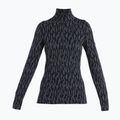 Icebreaker donna manica lunga termica Merino 260 Vertex Half Zip Glacial Camo grafite/nero/j