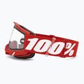 100% Accuri 2 Enduro MTB occhiali da ciclismo neon/rosso/chiaro 4