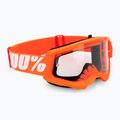 Occhiali da ciclismo da uomo 100% Strata 2 arancione/chiaro