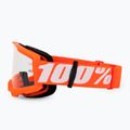 Occhiali da ciclismo da uomo 100% Strata 2 arancione/chiaro 4