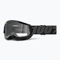 Occhiali da ciclismo per bambini 100% Strata 2 Junior 50031-00001 nero/chiaro 5