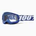 Occhiali da ciclismo per bambini 100% Strata 2 Junior blu/chiaro 5