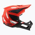 Casco bici 100% Trajecta c/Fidlock cargo rosso fluo