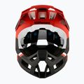 Casco bici 100% Trajecta c/Fidlock cargo rosso fluo 2