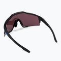 100% Speedcraft Occhiali da sole a specchio multistrato nero opaco/azzurro iper 3