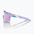 100% Speedcraft occhiali da sole lucidi traslucidi lavanda/iper lavanda a specchio 3
