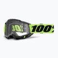 Occhiali da ciclismo per bambini 100% Accuri 2 Junior neon yellow/clear