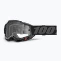 Occhiali da ciclismo 100% Accuri 2 Enduro MTB black/clear