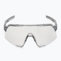 100% S3 occhiali da sole lucidi traslucidi grigio/oro rosa a specchio fotocromatico 3