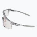 100% Occhiali da sole Speedcraft lucidi grigio traslucido/fotocromie a specchio oro rosa 4