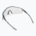 100% Speedcraft SL occhiali da sole lucidi grigio traslucido/oro rosa mirr fotochr 2