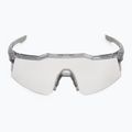 100% Speedcraft SL occhiali da sole lucidi grigio traslucido/oro rosa mirr fotochr 3