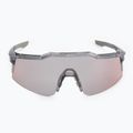 100% Speedcraft SL occhiali da sole lucidi grigio traslucido/oro rosa mirr fotochr 6