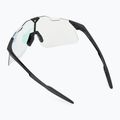 100% Hypercraft occhiali da sole nero lucido/fotocromatico a specchio viola 2