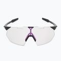 100% Hypercraft SQ occhiali da sole neri lucidi/fotocromatici a specchio viola 3