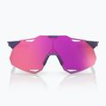 Occhiali da sole 100% Hypercraft XS satin storm metallic/purple mirror 4