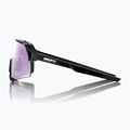 Occhiali da sole 100% S3 nero lucido/ specchio lavanda iper polarizzato 3
