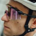 Occhiali da sole 100% Aerocraft gloss black/purple mirror photochromic 5