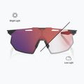 Occhiali da sole 100% Hypercraft SQ gloss light grey/rose gold mirror photochromic 4