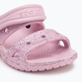 Crocs Classic Glitter Sandal Toddler sandali arcobaleno 8