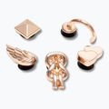 Crocs Jibbitz™ Elevated Gold Gurl pin 5 pezzi.