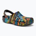 Crocs Baya Seasonal Printed Clog nero/multi Ciabatte da donna