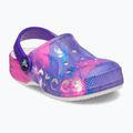 Crocs Baya Graphic Clog bianco/multi Ciabatte per bambini 9