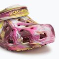 Crocs Classic Marbled Clog rosa elettrico/multi infradito 8