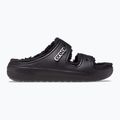 Crocs Classic Cozzzy Sandal nero/nero Ciabatte 9