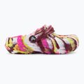 Crocs Classic foderato in marmo rosa elettrico/multi 207773 infradito per bambini 3