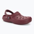 Crocs Classic Clog foderato infradito bordeaux 2