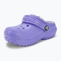 Crocs Classic Foderato digitale viola infradito per bambini 8