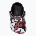 Crocs Classic Camo Clog Infradito bambino nero/rosso 6
