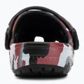 Crocs Classic Camo Clog Infradito bambino nero/rosso 7