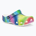 Crocs Classic Spray Dye bianco/multi infradito per bambini