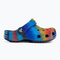 Crocs Classic Spray Dye Clog T nero/multi infradito per bambini 3