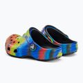 Crocs Classic Spray Dye Clog T nero/multi infradito per bambini 4