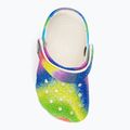 Crocs Classic Spray Dye Clog T bianco/multi infradito per bambini 7