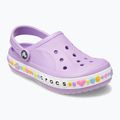 Zoccoli Crocs Bayaband Charm Band per bambini, orchidea 9