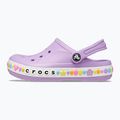 Zoccoli Crocs Bayaband Charm Band per bambini, orchidea 11