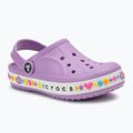 Zoccoli Crocs Bayaband Charm Band per bambini, orchidea 2